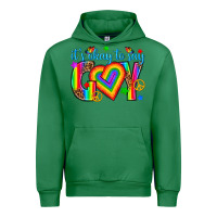 Emerald its okay to say gay Urban Hoodie - texasbilliewilder