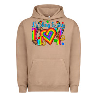 Pigment Burro its okay to say gay Urban Hoodie - texasbilliewilder