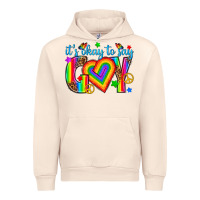 Sandshell its okay to say gay Urban Hoodie - texasbilliewilder