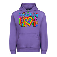 Tulip its okay to say gay Urban Hoodie - texasbilliewilder