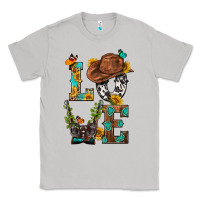 Moon Dust Western Love with Gun Classic Tee - BundleAndBundleShop