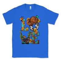 True Royal Western Love with Gun Classic Tee - BundleAndBundleShop