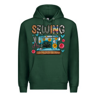 Sports Green sewing life Premium Hoodie - Zillion Design Studio