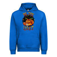 Cobalt Be the light Urban Hoodie - RanaPortraitStore