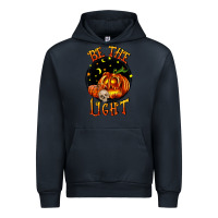 Navy Be the light Urban Hoodie - RanaPortraitStore