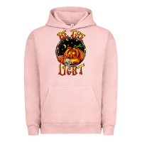 Pigment Salmon Be the light Urban Hoodie - RanaPortraitStore
