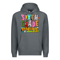 Rock sixth grade energy Premium Hoodie - texasbilliewilder