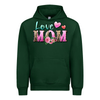 Forest Green love mom Urban Hoodie - Zillion Design Studio
