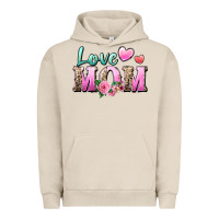 Pigment French Oak love mom Urban Hoodie - Zillion Design Studio