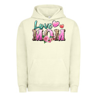 Pigment Pistachio love mom Urban Hoodie - Zillion Design Studio