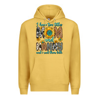 Antique Gold i have two titles mom and nanny and i rock them bo Premium Hoodie - Zillion Design Studio