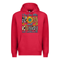 Cardinal i have two titles mom and nanny and i rock them bo Premium Hoodie - Zillion Design Studio
