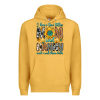 Mustard i have two titles mom and nanny and i rock them bo Premium Hoodie - Zillion Design Studio