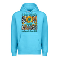 Ocean Blue i have two titles mom and nanny and i rock them bo Premium Hoodie - Zillion Design Studio