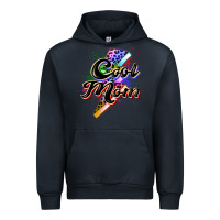Navy cool mom Urban Hoodie - Zillion Design Studio