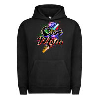 Pigment Black cool mom Urban Hoodie - Zillion Design Studio
