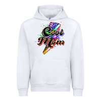 White cool mom Urban Hoodie - Zillion Design Studio