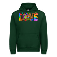 Forest Green lgbtq love Urban Hoodie - texasbilliewilder