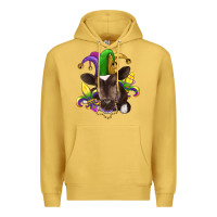 Antique Gold mardi gras baby cow Premium Hoodie - RanaPortraitStore