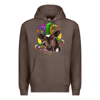 Coffee mardi gras baby cow Premium Hoodie - RanaPortraitStore