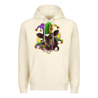 Sandshell mardi gras baby cow Premium Hoodie - RanaPortraitStore