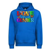 Cobalt love has no gender pride lgbtq Urban Hoodie - texasbilliewilder