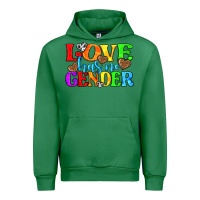 Emerald love has no gender pride lgbtq Urban Hoodie - texasbilliewilder