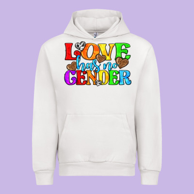Urban Hoodie love has no gender pride lgbtq