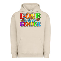 Pigment French Oak love has no gender pride lgbtq Urban Hoodie - texasbilliewilder