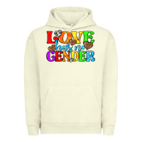 Pigment Pistachio love has no gender pride lgbtq Urban Hoodie - texasbilliewilder