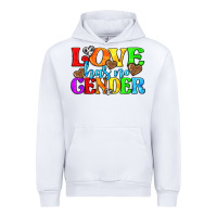 White love has no gender pride lgbtq Urban Hoodie - texasbilliewilder