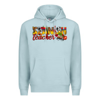 Blue Mist spanish teacher Premium Hoodie - texasbilliewilder