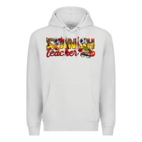 Dove Grey spanish teacher Premium Hoodie - texasbilliewilder