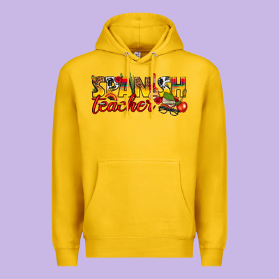 Spanish Teacher Premium Hoodie Designed By Texasbilliewilder