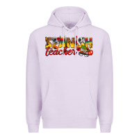 Lilac spanish teacher Premium Hoodie - texasbilliewilder