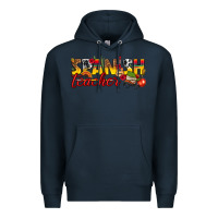 Navy spanish teacher Premium Hoodie - texasbilliewilder