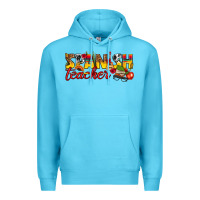 Ocean Blue spanish teacher Premium Hoodie - texasbilliewilder