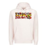 Pale Pink spanish teacher Premium Hoodie - texasbilliewilder