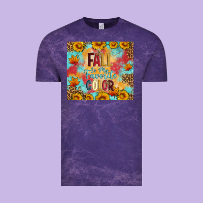 Fall Is My Favorite Color Tumbler Vintage Tee Designed By Artiststas
