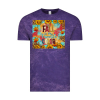 Cloud Purple Fall is my favorite color tumbler Vintage Tee - Artiststas
