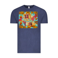 Vintage Denim Fall is my favorite color tumbler Vintage Tee - Artiststas