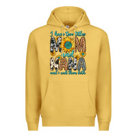 Antique Gold i have two titles mom and nana and i rock them bot Premium Hoodie - Zillion Design Studio