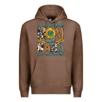 Chestnut i have two titles mom and nana and i rock them bot Premium Hoodie - Zillion Design Studio