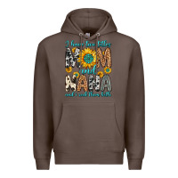 Coffee i have two titles mom and nana and i rock them bot Premium Hoodie - Zillion Design Studio