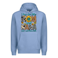 Colony Blue i have two titles mom and nana and i rock them bot Premium Hoodie - Zillion Design Studio