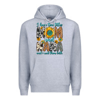 Heather Grey i have two titles mom and nana and i rock them bot Premium Hoodie - Zillion Design Studio