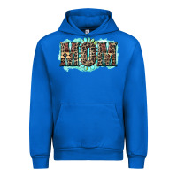 Cobalt aztec mom Urban Hoodie - Zillion Design Studio