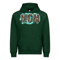 Foreset Green aztec mom Urban Hoodie - Zillion Design Studio