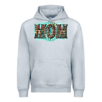 Heather Grey aztec mom Urban Hoodie - Zillion Design Studio