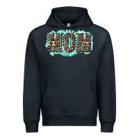 Navy aztec mom Urban Hoodie - Zillion Design Studio